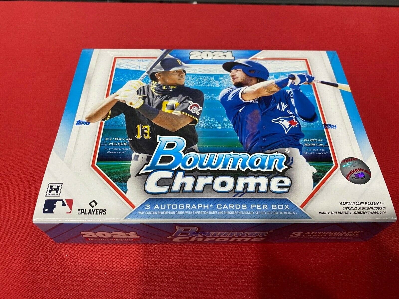2021 BOWMAN CHROME BASEBALL HTA CHOICE BOX